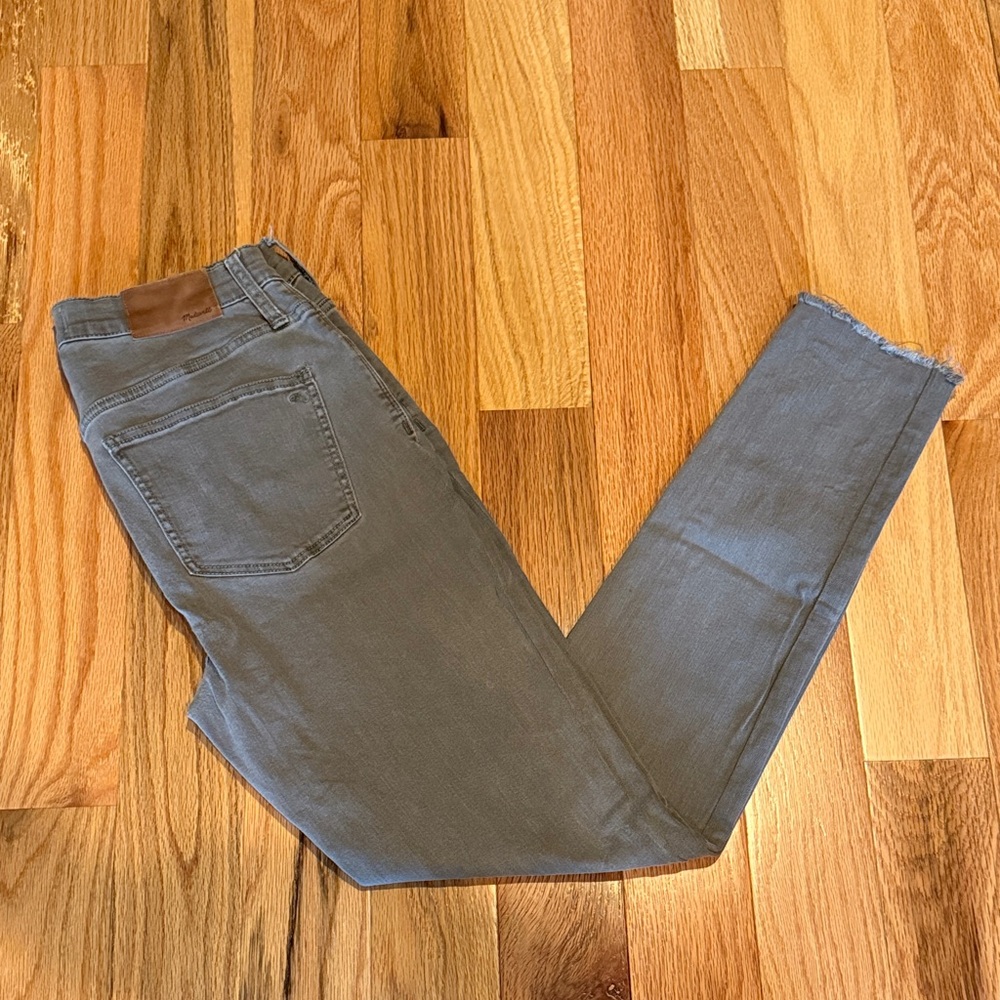 Madewell Charcoal Skinny Jeans